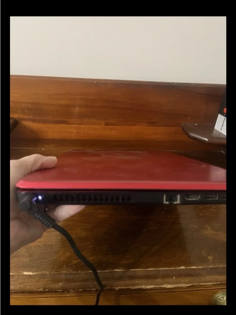 HP 15 Laptop BS234-WM Intel Pentium Silver Red Working Factory Reset WithCharger - Picture 4 of 9
